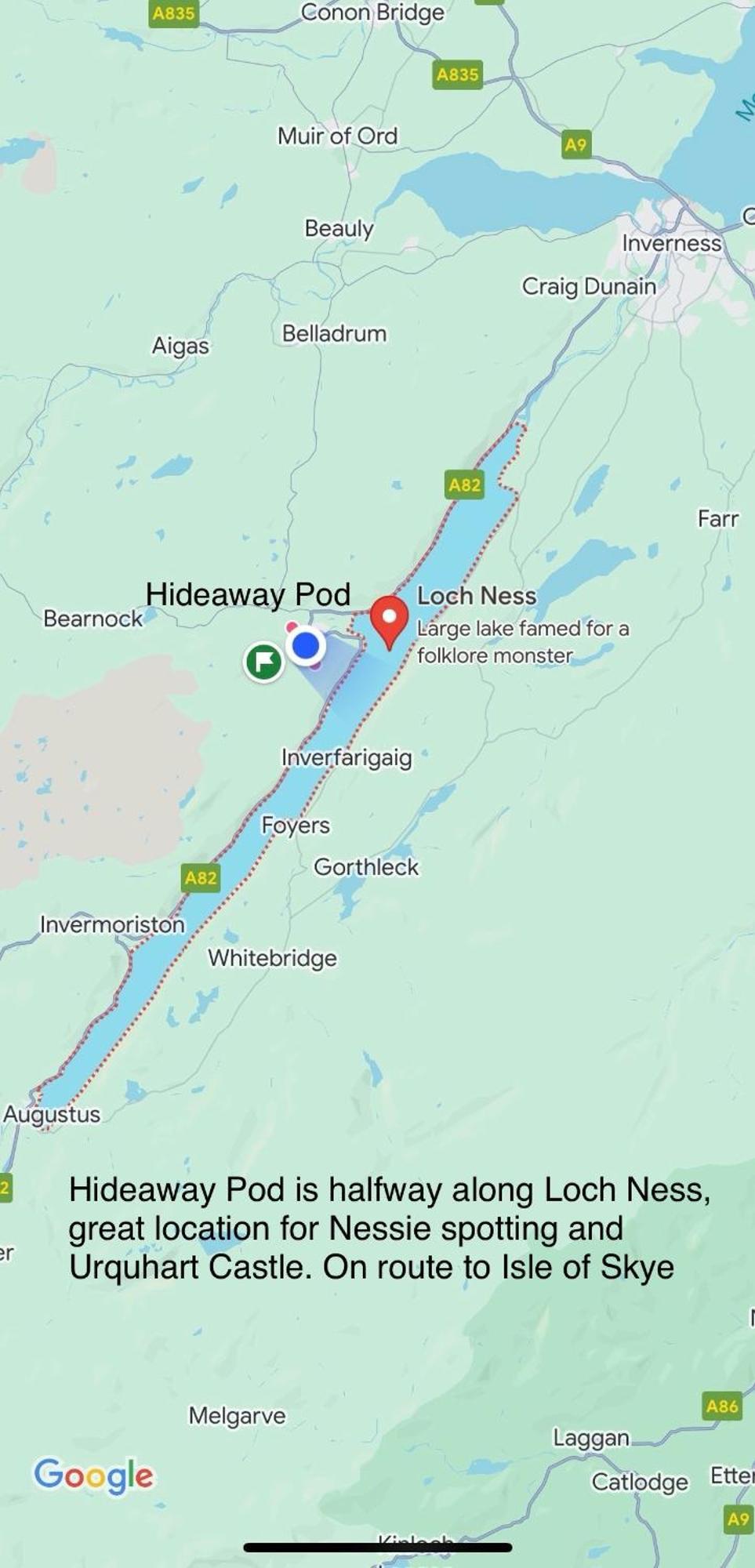 Appartement Hideaway Pod Near Loch Ness For A Tranquil Retreat à Lewiston Extérieur photo